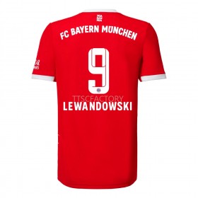 Koszulka Bayern Monachium Lewandowski 9 Domowe Stroje Piłkarskie 2022/23 Krótki Rękaw